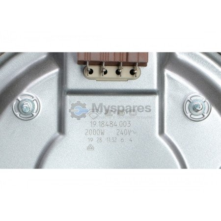 Электроконфорка 2000 W 180 mm 230V Ободок 4 mm EGO 19.18484.003 COK1000UN