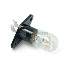 Лампочка в корпусе для МВП T= 300°C 20 W Samsung 4713-00031, 4713-001046, 4713-001524, LG 6912W3B002D, MIDEA 263600500006, PANASONIC E610T5D00BP, SIEMENS 00606322, SMEG 824610572 [00609410] LMP600SA