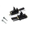 Щетки угольные 2 шт в корпусе 5x12.5x28 черные Т-подобные FAGOR 52X5258 (Аналог C00196541) CAR018UN