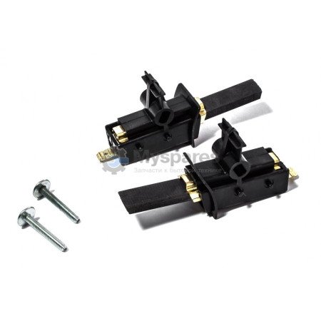 Щетки угольные 2 шт в корпусе 5x12.5x28 черные Т-подобные FAGOR 52X5258 (Аналог C00196541) CAR018UN