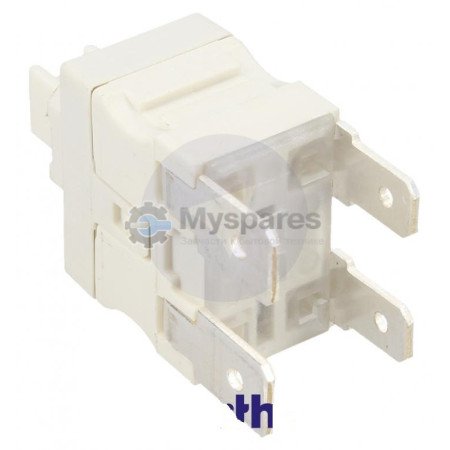 Кнопка включения/выключения тэна для холодильника SXL5 A6 Gorenje  410557