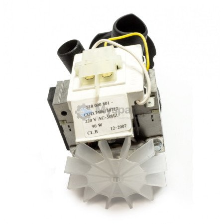 Головка насоса Plaset 50712-54411-7406 ПМ ARDO 40010800, 518000802, INDESIT C00042017, WHIRLPOOL 482000073998 [00215199] PMP004AD