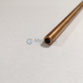 C00855023 Мідна труба для заправки компресора D=6 mm S=0,75 mm L=150 mm (Аналог 224001400)