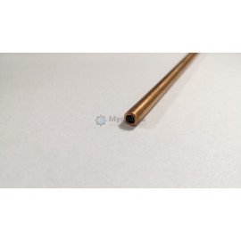 C00855023 Мідна труба для заправки компресора D=6 mm S=0,75 mm L=150 mm (Аналог 224001400)