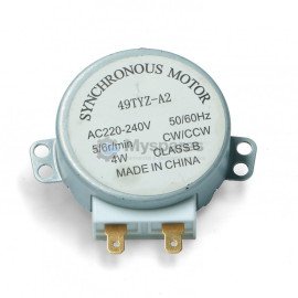 Двигатель тарелки МХП L=16 mm, 50/60Hz, 4W, 5/6rpm 220/240V шток -14,4mm MCW501UN