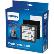 Набор фильтров HEPA + паралоновый + выходной HEPA пылесоса Philips FC8010/02