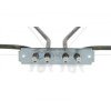 COK104CY Тен духовки Kaneta 1050 + 450 W 230V Кронштейн 355 mm CANDY 41020672, 41000114, 93710127, 91206722 (Міняє COK125CY)