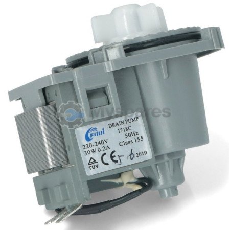 PMP005GO Головка насоса Fudi 30 W ПММ Candy 49034409, 49037217 Gorenje 556915, 512637 [00215934]