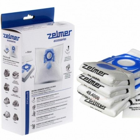 49.4000 Комплект мішків+фільтр SAFBAG до порохотяга ZELMER Сині [2368-2]