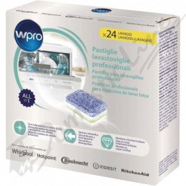 484010678172 Таблетки Wpro для ПММ Все в 1 24 шт по 18 gr (Аналог C00090528) (C00508736)