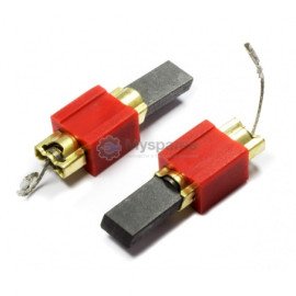 CAR017UN Щітки вугільні клеєні 2 шт в корпусі 5x15x30 Miele 4297410, 4297413, 4297412 [162MI03] [04MI00S]