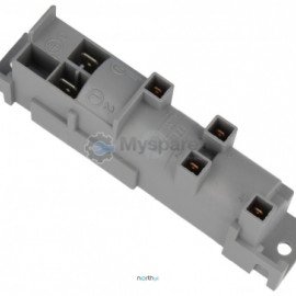 C00039640 Блок електропідпалу 4 вихода до плити whirlpool (482000073807)