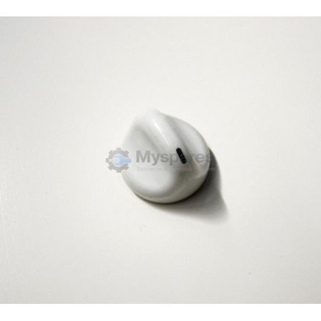 C00136849 Ручка біла кругла плити ARISTON для моделей KM.. (482000081296)