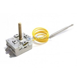 Термостат бойлера Tecasa NT122AVC 7-80°C 16A, 400V 2 контакти D=38 mm L=101 mm, капиляр: 650 mm WTH444UN