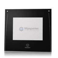 Cтекло духовки внешнее BLACK (482000031760) C00286727