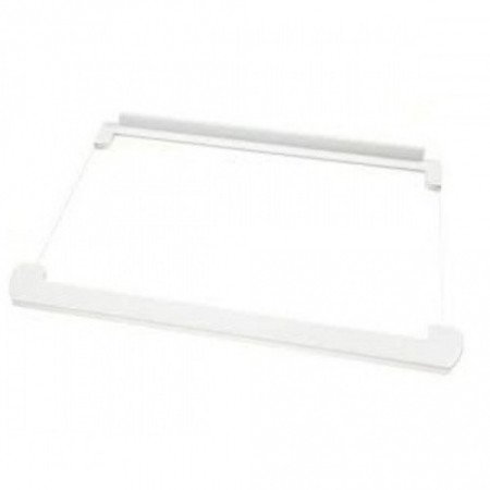 Полка стеклянная 434x292 mm холодильника с накладками Indesit (488000517626) C00517626