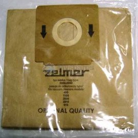Мешок бумажный для пылесоса ZELMER (аналог 49.4000) (синие) 2000.0080