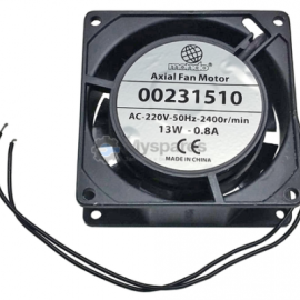 Вентилятор для холодильника в сборе 80x80x25 13 W, 220/240V, 50/60Hz, Mondo 00231510