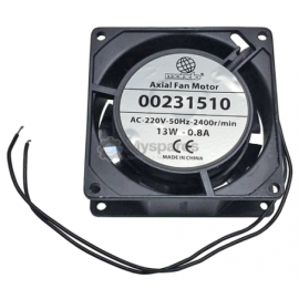 Вентилятор для холодильника в сборе 80x80x25 13 W, 220/240V, 50/60Hz, Mondo 00231510
