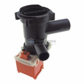 Головка насоса Copreci EBS 2556 - 0808C четыре защелки, контакты  спереди спаренные  BOSCH SIEMENS BALAY 30W 230V 00215438 (144484)