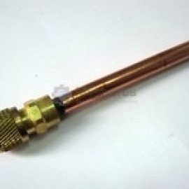 481281719208 Клапан Шредера з ніпелем 1/4 з трубкою L= 100 mm Італія (C00313237)