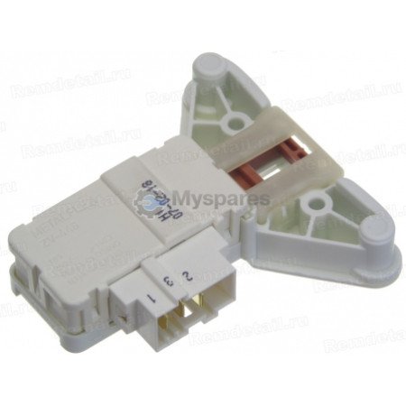 Дверной замок з вухами Bitron ARDO MERLONI 530001501, 651016770 WHIRLPOOL 481228058046, 481228058043, DOMAR [00225152] INT014AD