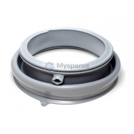 GSK003MI Резина люка MIELE (SERIE W300) з патрубком 5156613 [117MI09] [00101305] [MI3005]
