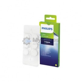 Таблетки для удаления молочного жира кофемашин 6 шт по 1.6 g Philips Saeco 421944078291, CA6704/10 LF1092007