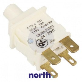 2808540300 Кнопка Пуск BEKO 4 контакти з світлодіодом ПМ Beko 2808540100, 2808530300, 2808540500 [SWT203AC] [147AC02]