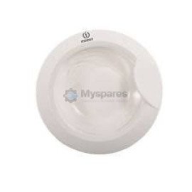 C00283998 Люк оглядового вікна в зборі до пральної машини PW INDESIT ECOPRIME WM (482000031614)