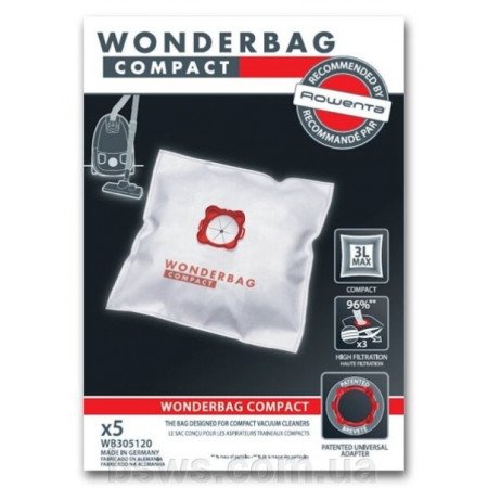 Мешки микроволокно WONDERBAG COMPACT универсальные WB305120