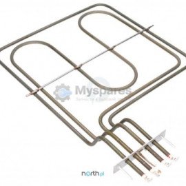 5440387 Тен духовки верхній з грилем 2000 + 900 W 230V Hansa 8068599, 8049290