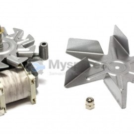 Мотор вентилятора духовки 28 W, 220/240V, 50/60Hz Клас H. Вал 26 mm Вентилятор D= 148 mm духовок Gorenje 259397 (Заміна 598534, 227861) COK400GO