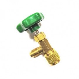 Кран CT-341 под балон 10 mm x 1.5 R600 R12, R134 REF700UN