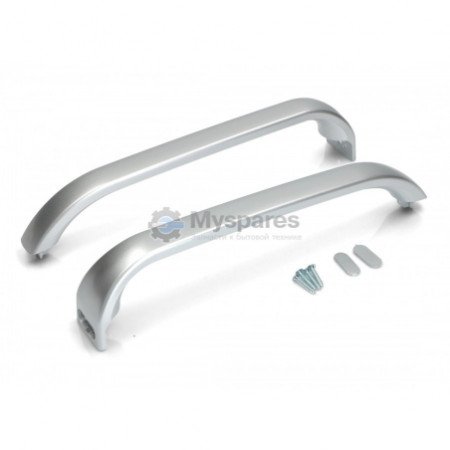 Ручка дверей 1 шт L= 315 mm холодильника Bosch Siemens 00369551, 00267579, 00369551, 00489236 Silver [00542193] DHF008BO