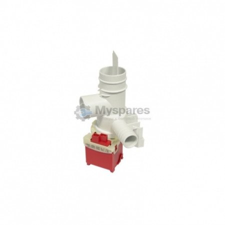 Головка насоса Copreci 4-ри защелки, контакты  спереди 30W FAGOR/ FAGOR BRANDT (EBS2556-3300) 163FA10