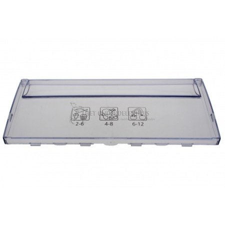 Панель ящика морозильной камеры холодильника 445x190 mm Beko 4397311100