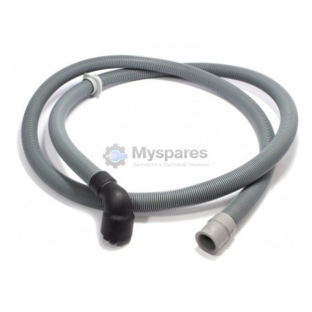 Шланг сливной L= 2200 mm ПММ ELECTROLUX 140003571019, ZANUSSI 1118697224, 1173680305, 1526492010 [00111215] DWH000ZN