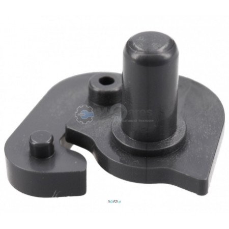 C00285320 Опора завіси з доводчиком дверей ліва для холодильника LEFT- GREY Indesit (482000031657)